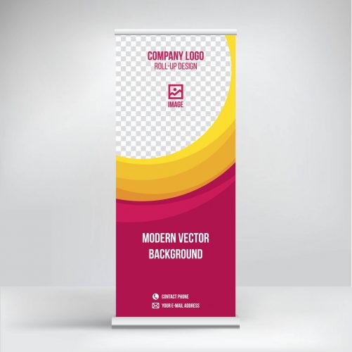 roll up personnalisé salon pro