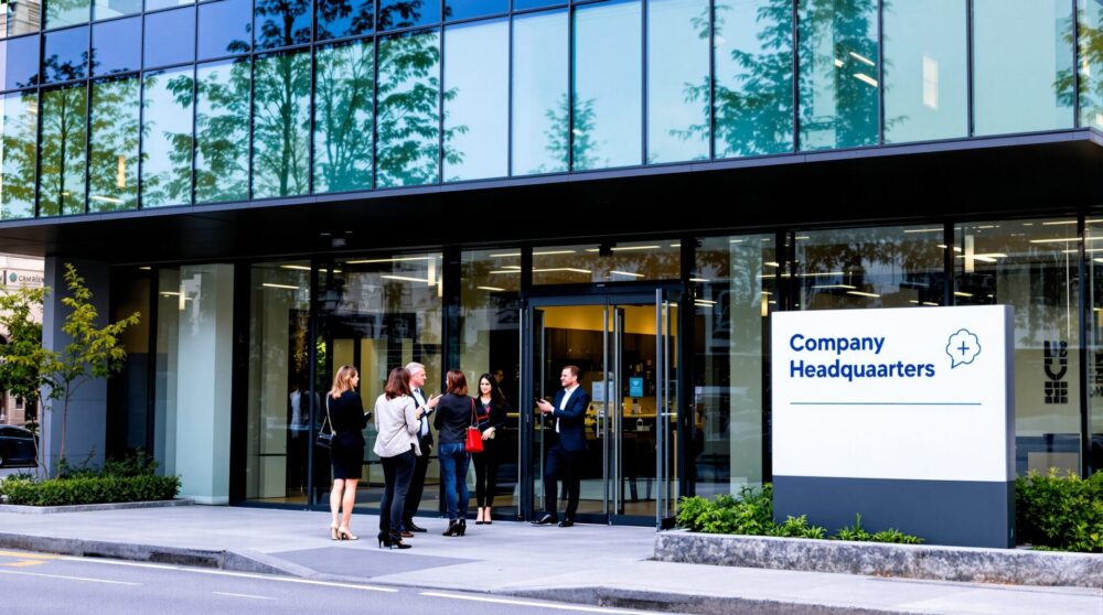 Trouvez une adresse pour votre siège social