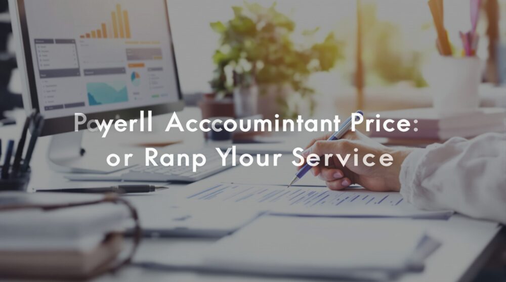 prix fiche de paie comptable