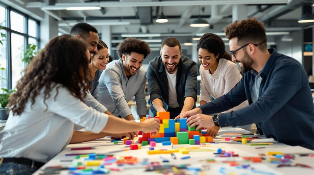 Renforcer la cohésion d’équipe grâce à des activités créatives en entreprise