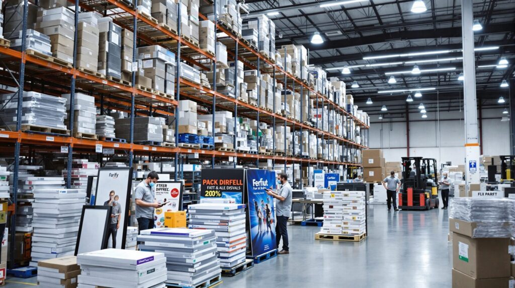 logistique PLV