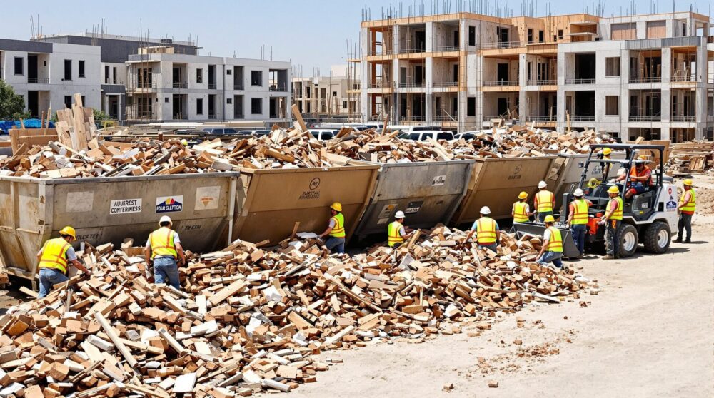 Top 6 des solutions pratiques pour évacuer vos déchets de chantier sans tracas
