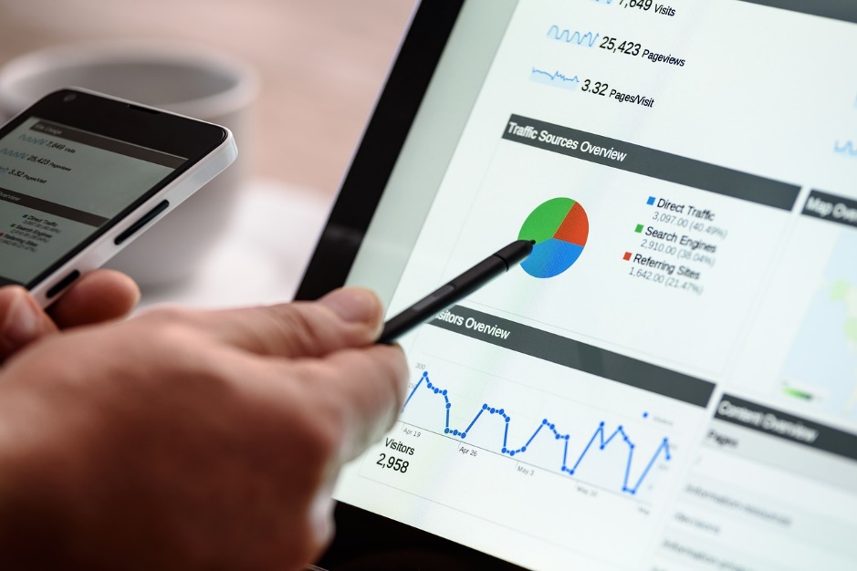 graphe google analytics