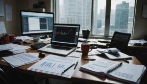bilan financier négatif