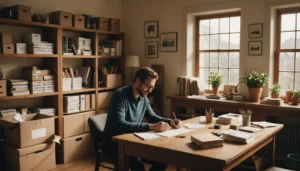 travailler à domicile emballage
