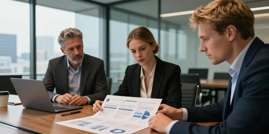 Sommaire business plan : le plan en 7 sections pour convaincre